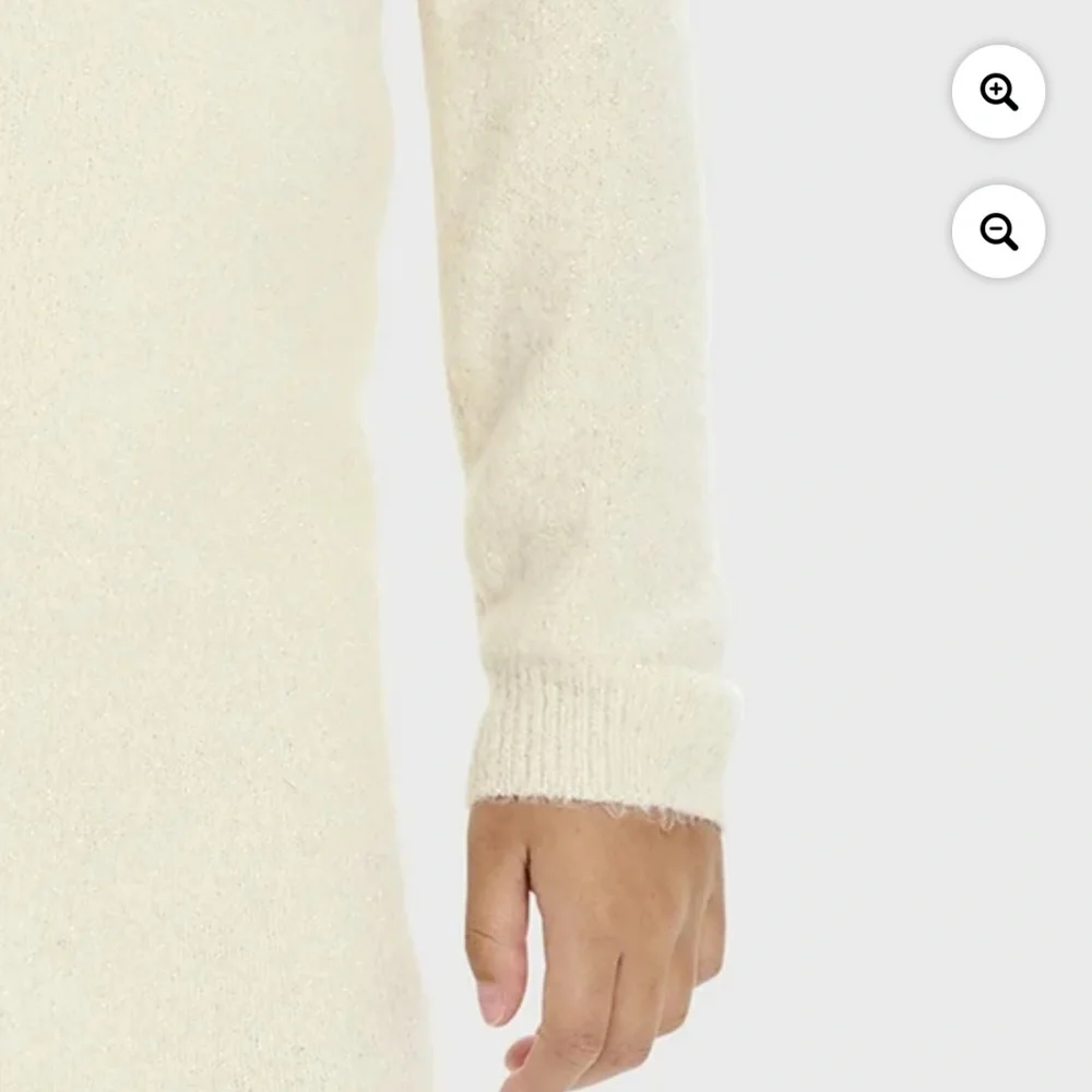 The Children’s Place Girls Cream Sequin Sweater Dress Size L (10-12) NWT